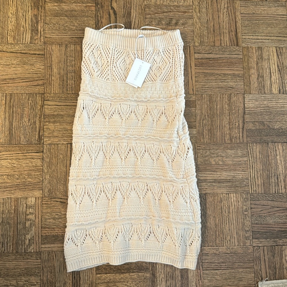 Lucy Paris crochet skirt